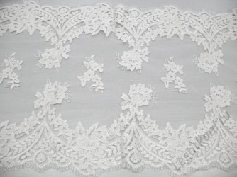 Вышивка на сетке Белый (TX-15090 C#5 WHITE (03/17))