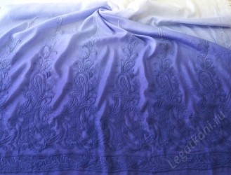 Вышивка на батисте Деграде,Фиолетовый,Белый (GS16130 GSK-2383N-1 C#4 PURPLE)