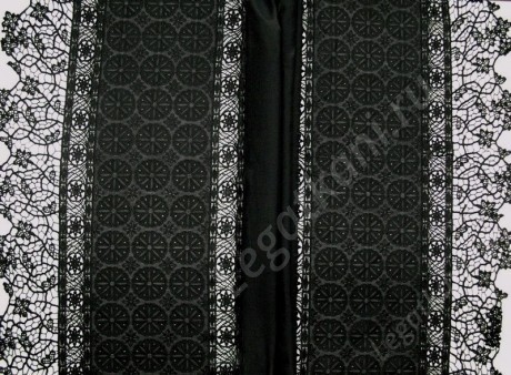Вышивка на батисте Черный (GS16130 GSK-2604 C#1 (03/17))