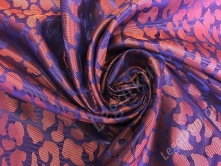 Подкладочная ткань 162049 Синий,Оранжевый (LNYP162049 C#4(09/17))