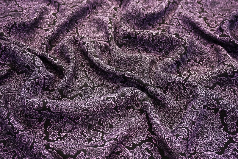 Креп D-1119 #Violet фиолетовый (D-1119 #Violet 01/20)