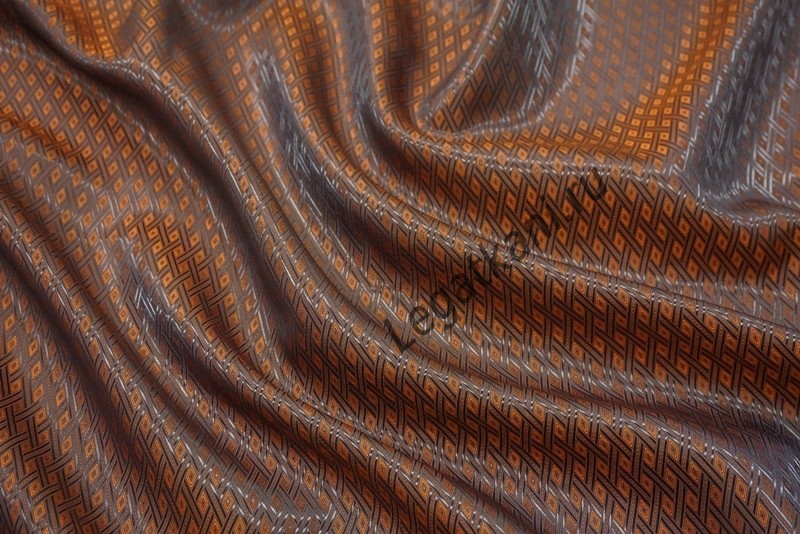 Подкладочная ткань SJX-307 #9 Оранжевый (SJX-307 #9 21/1/ПД)